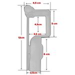 Porta-Cadeado-para-Portao-N°2-43x38mm-Cadeados-de-30mm-Preto