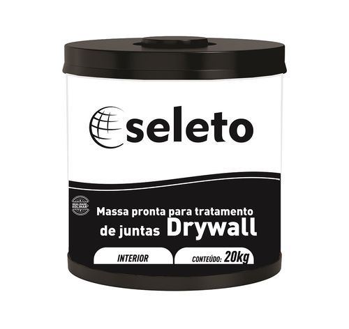 Massa Drywall para Tratamento de Juntas 20Kg Seleto