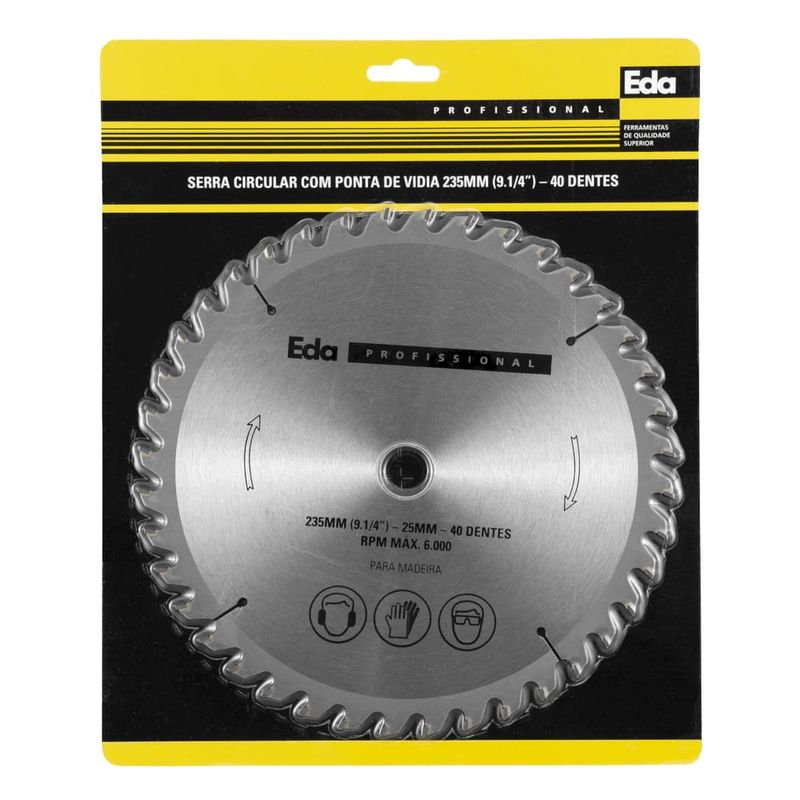 Disco-de-Serra-Circular-9.1-4--235x25mm-40-Dentes-EDA