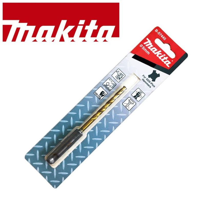 Broca-SDS-Plus-para-Metal-5x115mm-HSS-Makita