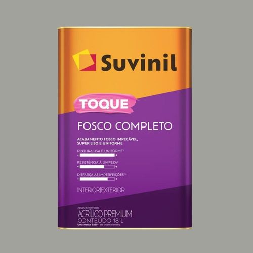 Tinta Premium Acrílica Toque Fosco Completo Elefante 18L Suvinil