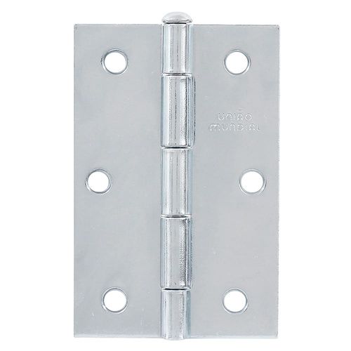 Dobradiça Pino Reversível 3.1/2"X2.5/16" até 21Kg Galvanizada 03 Peças