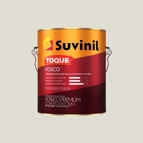 Tinta Premium Acrílica Fosco Toque Gelo 3,6L Suvinil