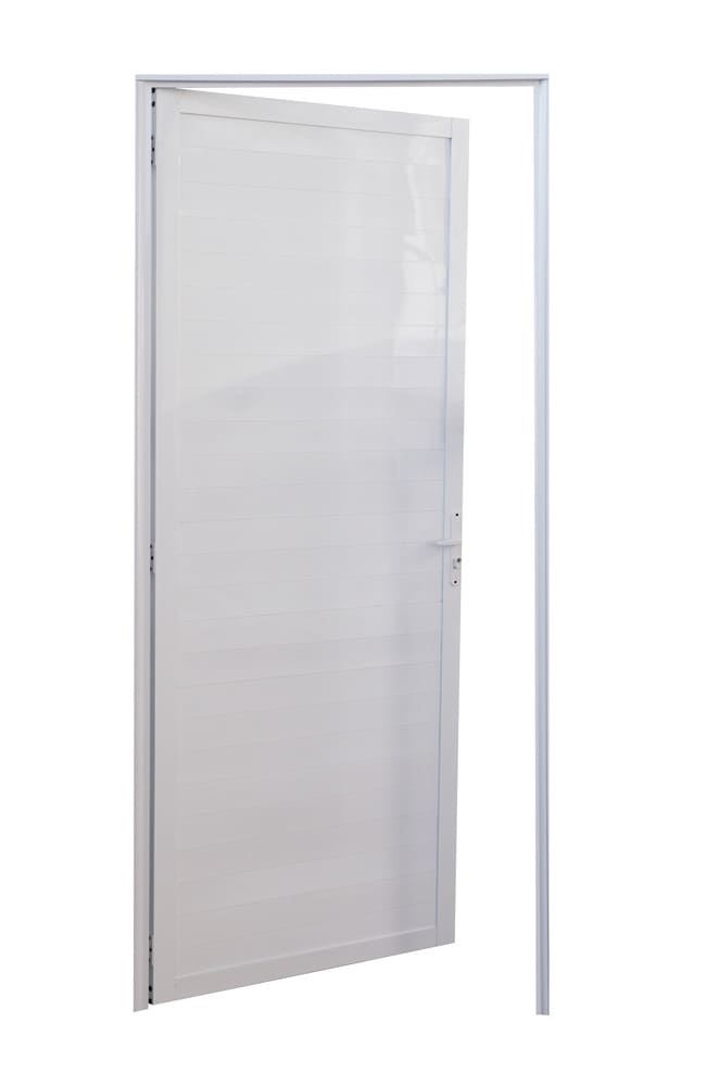 Porta-Laminada-Fechada-Aluminio-Branco-Direto-210x70cm