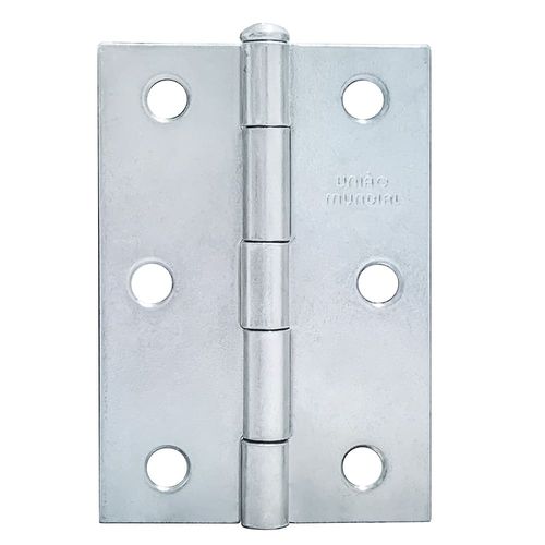 Dobradiça Pino Reversível 2.1/2"X1.5/8" até 10Kg Galvanizada 03 Peças