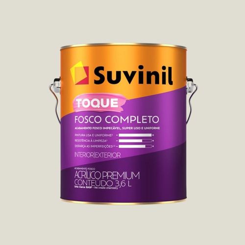 Tinta Premium Acrílica Toque Fosco Completo Gelo 3,6L Suvinil