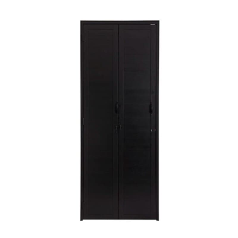 Porta-Camarao-Lambril-com-Fechadura-Preto-Esquerdo-210x80cm