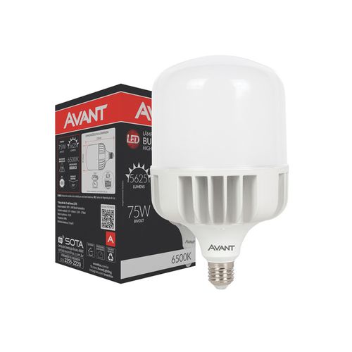 Lâmpada de LED Alta Potência 75W E27 5625 Lúmens Luz Branca