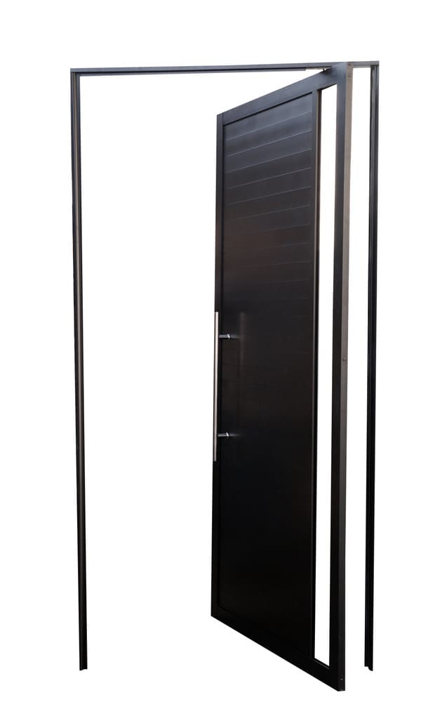 Porta-Pivotante-Lambril-Aluminio-Preto-com-Visor-Esquerdo-210x100cm