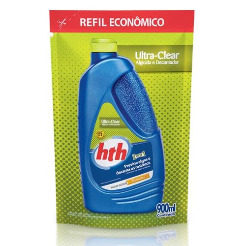 Refil Algicida Ultra-Clear 2 em 1 900ml Hth