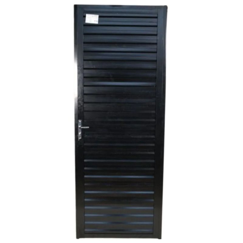 Porta-Veneziana-Aluminio-Preto-Esquerdo-Standard-210x80cm