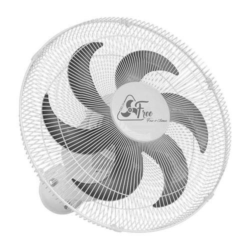 Ventilador de Parede Free Branco com 6 Pás 40cm 140w Bivolt