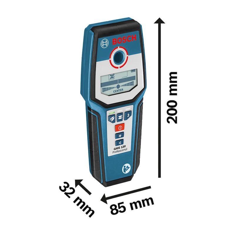 Detector-e-Scanner-de-Parede-GMS-120-Bosch