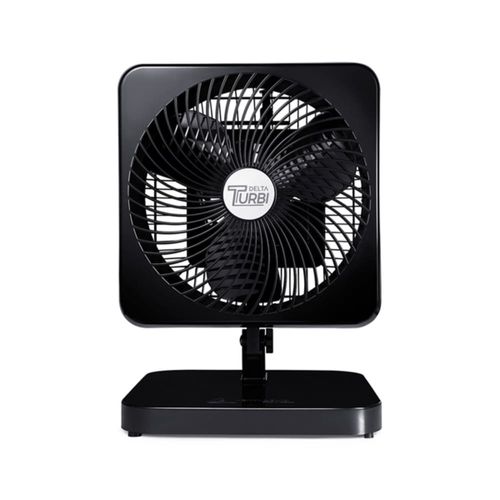 Ventilador de Mesa Turbi Max Preto com 3 Pás 42cm 140W 127V