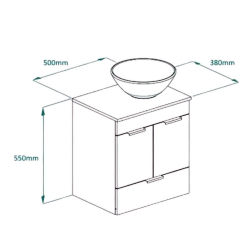 Gabinete-para-Banheiro-Basic-com-Gaveta-Porta-Wegue-50cm