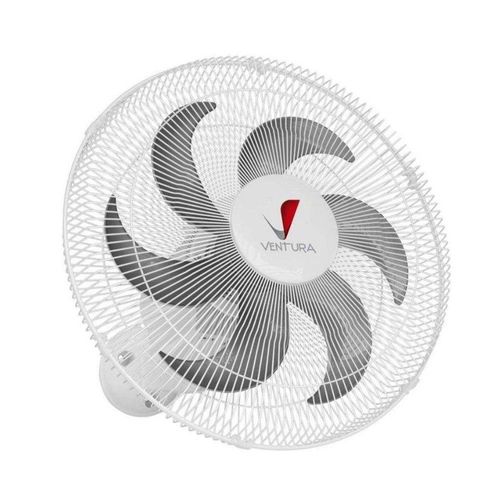 Ventilador de Parede Ventura Branco com 6 Pás 50cm 150w Bivolt