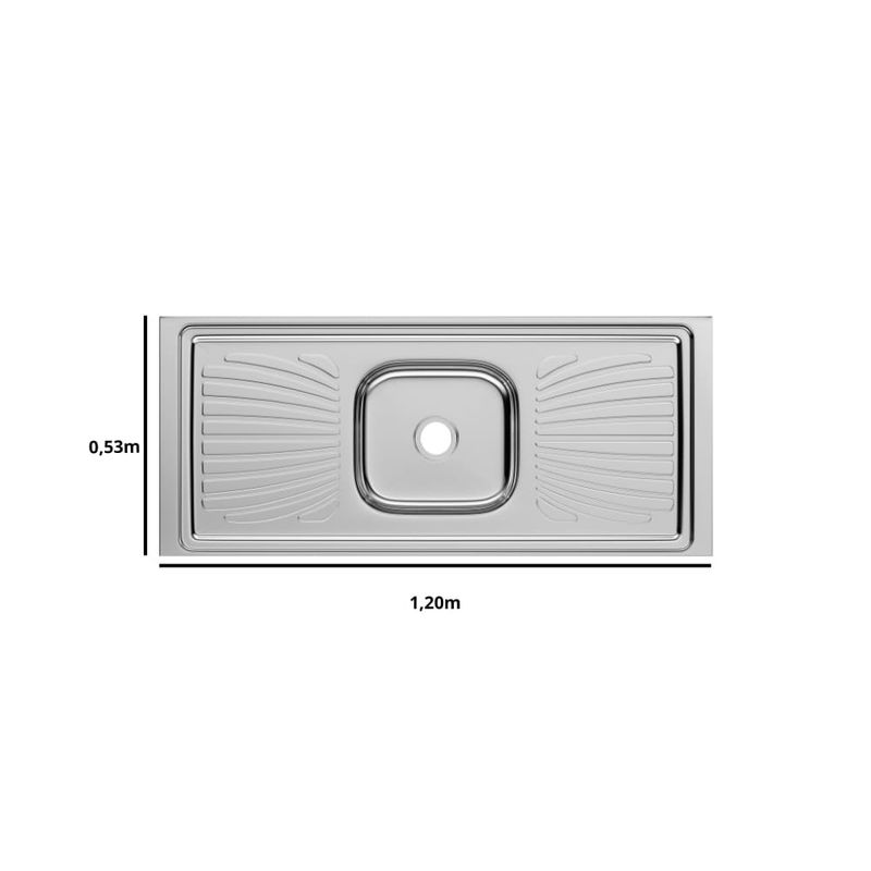 Pia-para-Cozinha-Aco-Inox-120x55cm-com-Cuba-Central