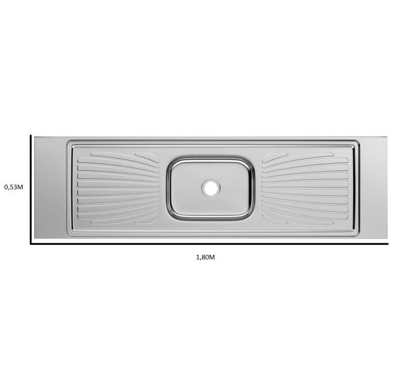 Pia-para-Cozinha-Aco-Inox-180x55cm-com-Cuba-Central