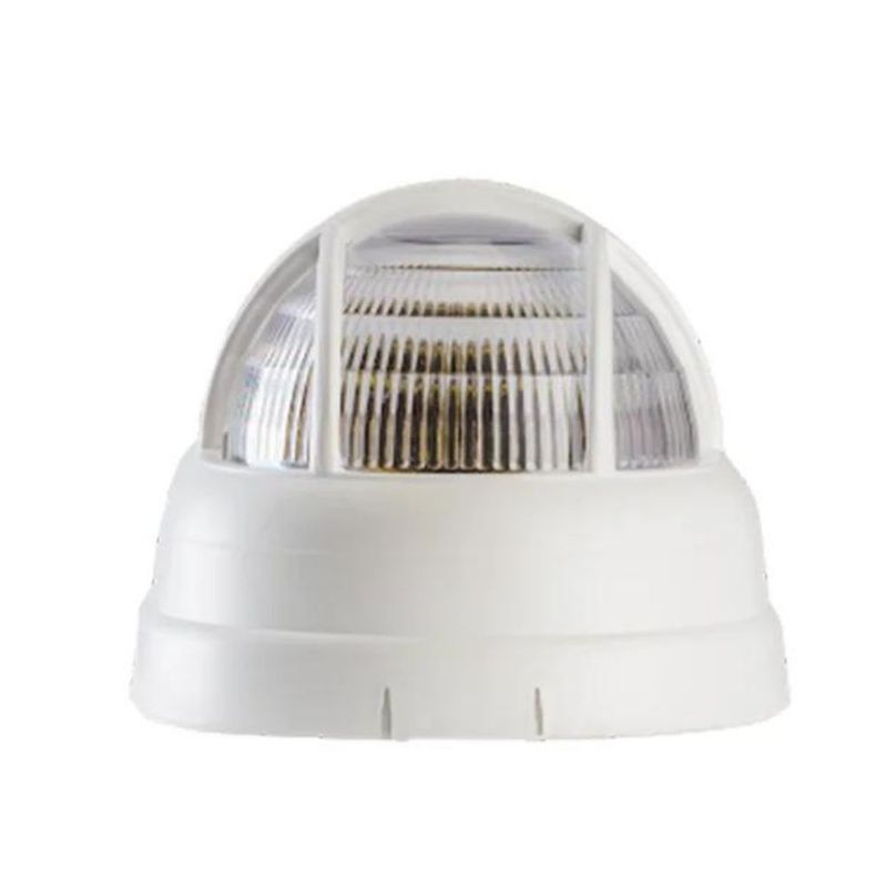 Tartaruga-em-Termoplastico-Branca-com-Grade-IP54-para-1-Lampada-E27