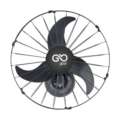 Ventilador de Parede V50 Preto com 6 Pás 50cm 126W 127V