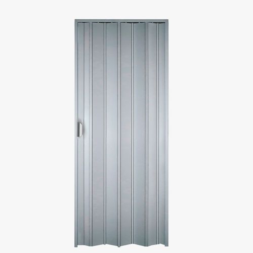 Porta Sanfonada PVC Cinza 210x84cm