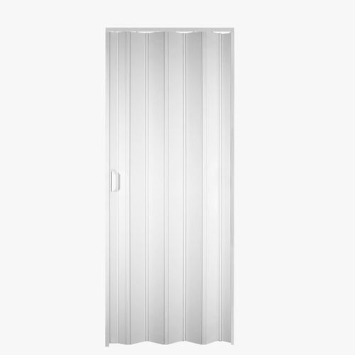 Porta Sanfonada PVC Branco 210x60cm