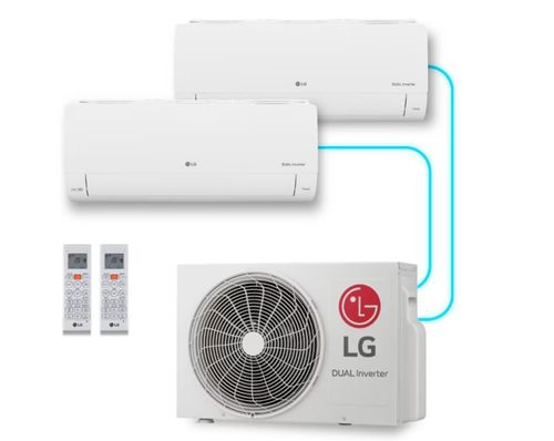 Ar Condicionado Inverter LG Dual Voice Bi Split 9000 Btus Frio 220V