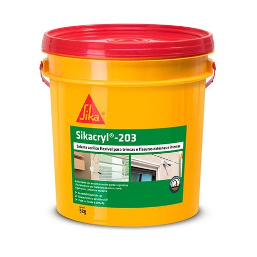 Selador Acrílico Flexivel Sikacryl 213 5kg Sika