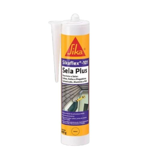 Selante Flexível Sela Plus Sikaflex 101 Branco 250ml Sika