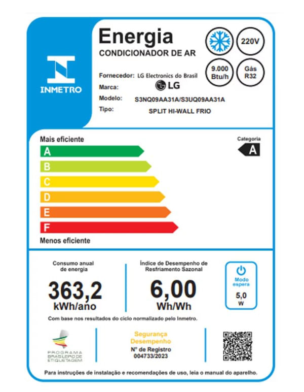 Ar-Condicionado-Inverter-LG-Dual-Voice-9000-Btus-Frio-220V