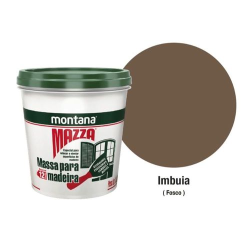 Massa para Madeira Mazza Imbuia 400g Montana