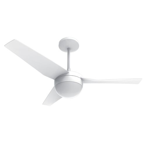 Ventilaldor de Teto Jet Branco 2 Lâmpadas E27 Controle Parede 127V