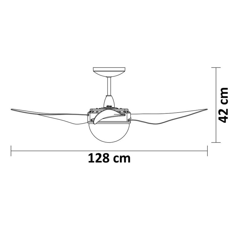 Ventilador-de-Teto-Terral-Preto-2-Lampadas-E27-Controle-Parede-220V