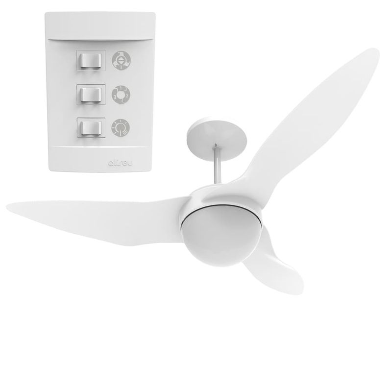 Ventilador-de-Teto-Terral-Branco-2-Lampadas-E27-Controle-Parede-127V