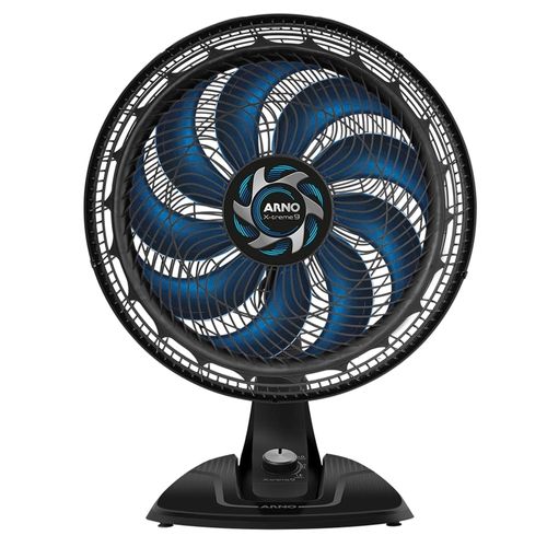 Ventilador de Mesa X-Treme 9 Preto com 9 Pás 40cm 220V