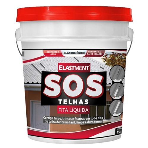 Fita Líquida Multiuso SOS Telhas Terracota 1Kg Drylevis