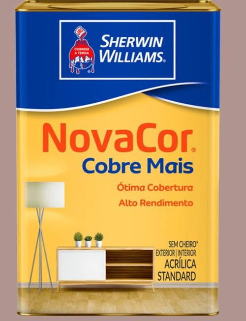 Tinta Standard Acrílica Fosco Novacor Cobre Mais Concreto 18L