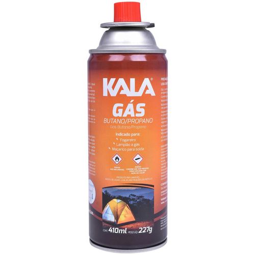 Cartucho de Gás para Maçarico 410ml/227g 861669 KALA