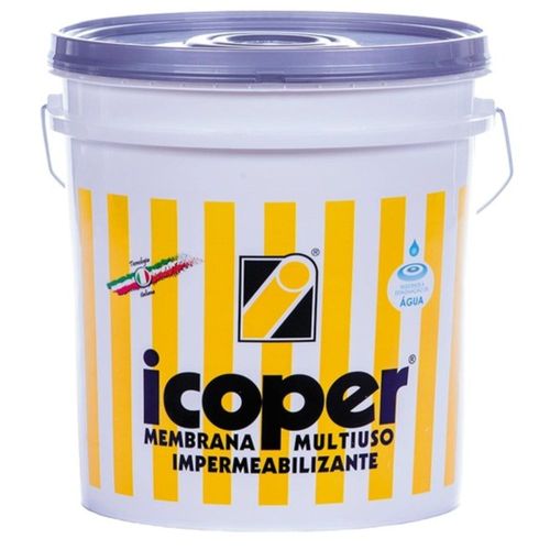 Membrana Multiuso Impermeabilizante Icoper Cinza 10Kg Icobit