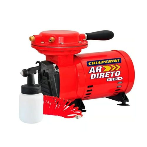 Motocompressor Ar Direto 2,3 pés 40Lbs 1/3HP Red Bivolt Chiaperini