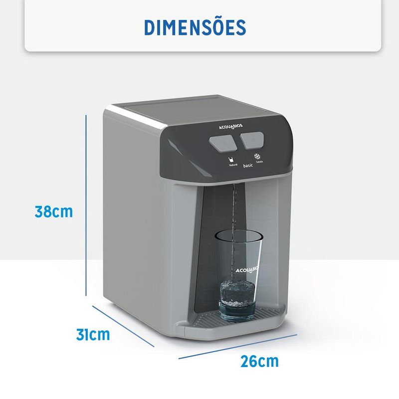 Purificador-de-Agua-Refrigerado-Basic-Prata-Bivolt-Acquabios