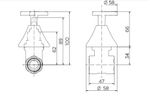 Base-para-Registro-de-Gaveta-MVS-Bruto-1416-3-4--Nova-Pertutti-Docol