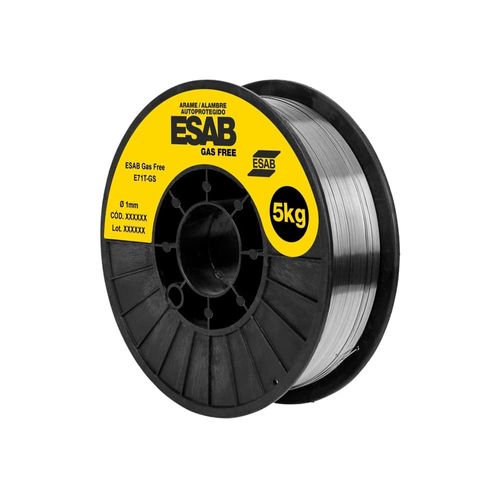 Arame de Solda MIG Sem Gás 0,8mm 5kg Esab