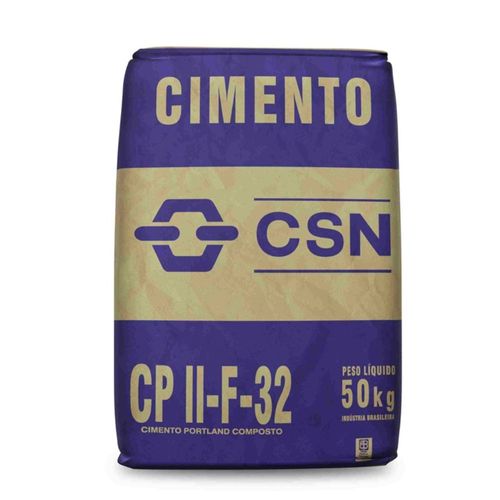 Cimento CPII F-32 SC 50Kg CSN