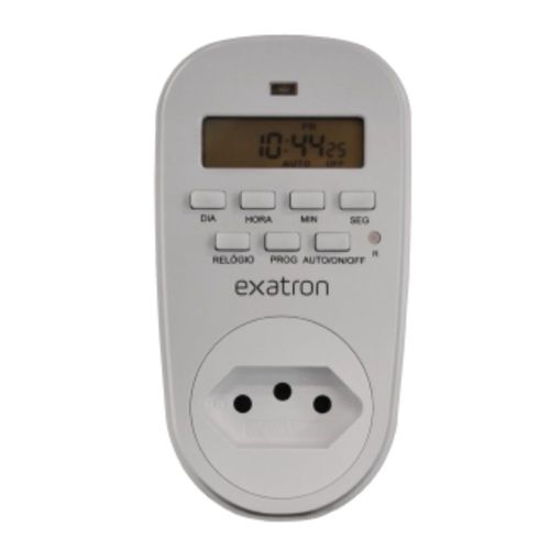 Temporizador Timer Digital Bivolt 40 Programações para Tomada LET4003