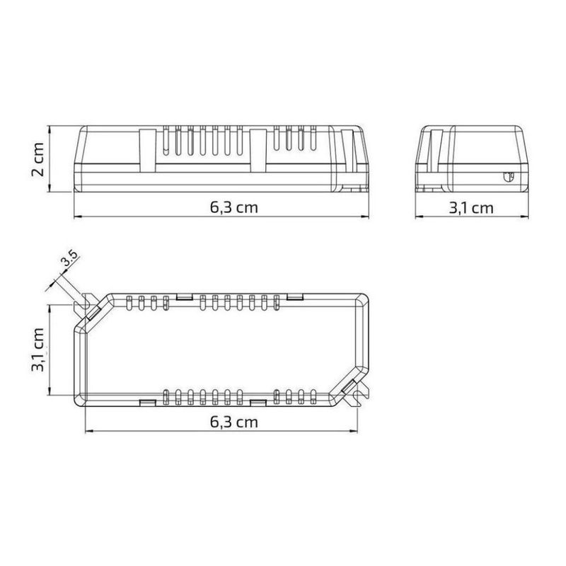 Driver-para-Painel-de-LED-Slim-e-Home-Bronzearte-24W-com-Conector