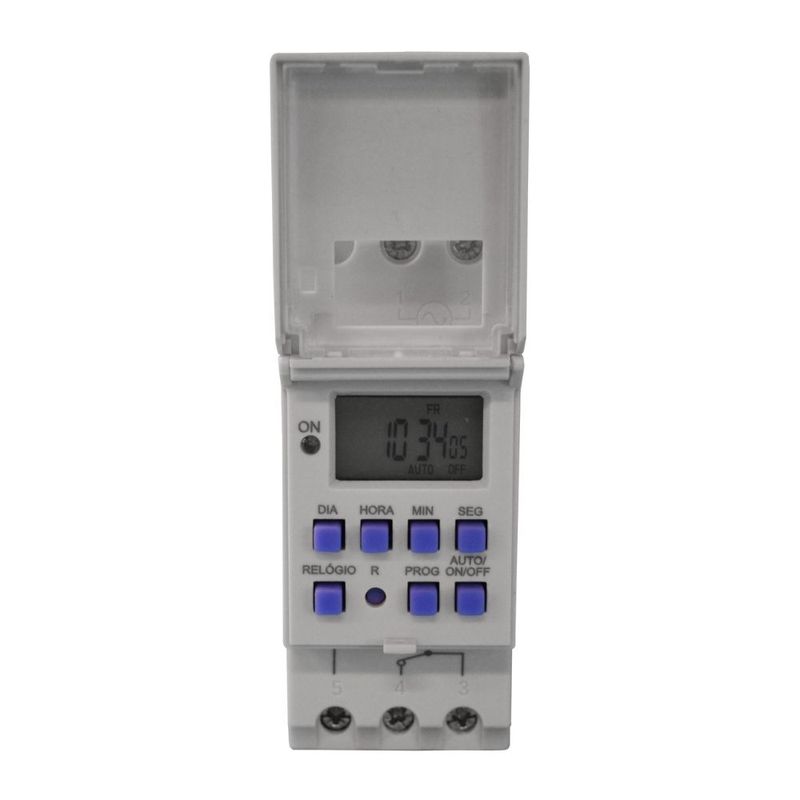 Temporizador-Timer-Digital-Trilho-Din-Bivolt-40-Programacoes-LETM4004