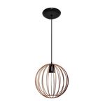 Pendente-Aramado-Ball-em-Metal-Cobre-para-1-Lampada-E27