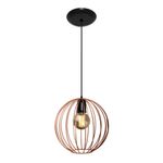 Pendente-Aramado-Ball-em-Metal-Cobre-para-1-Lampada-E27