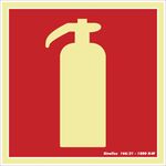 Placa-Contra-Incendio-Extintor-15x15cm-em-PVC-Fotoluminescente